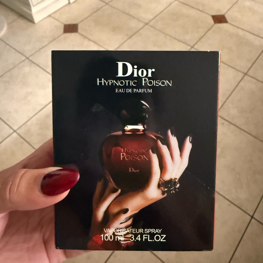 Dior Hypnotic Poison Eau de Parfum with Red and Black Design